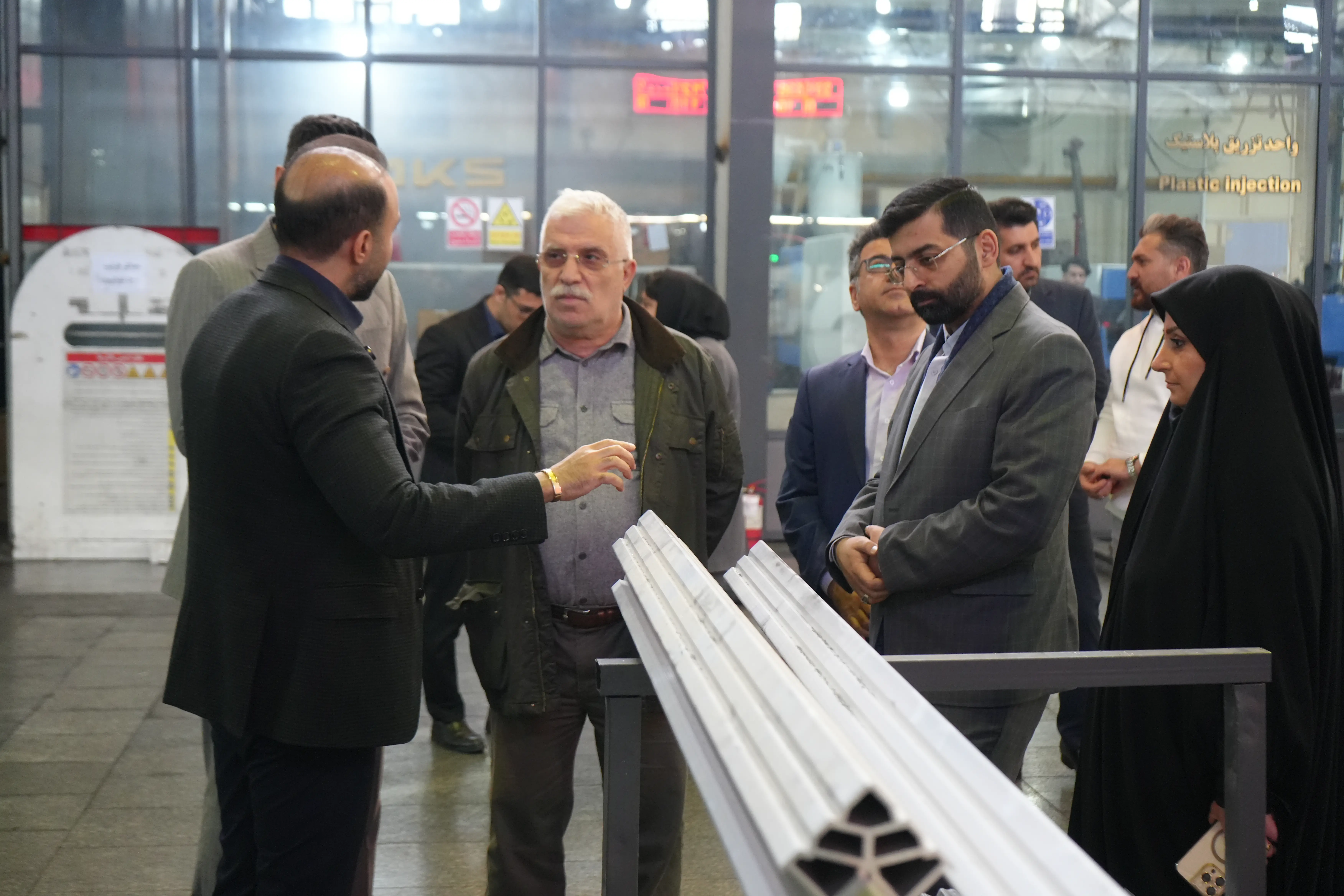 بازدید دکتر اسکویی رئیس پارک علم و فناوری آذربایجان شرقی